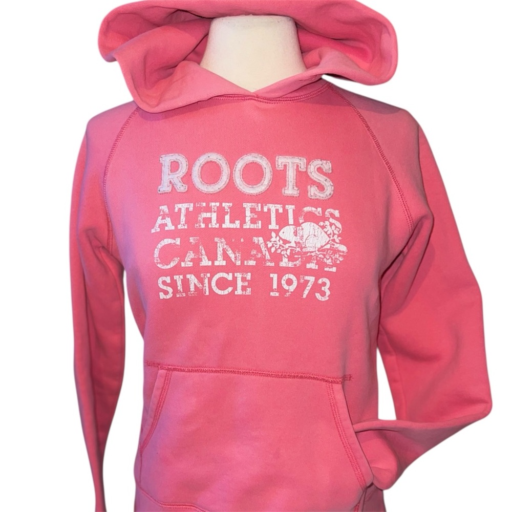 Roots Women's Vibrant Pink Hoodie